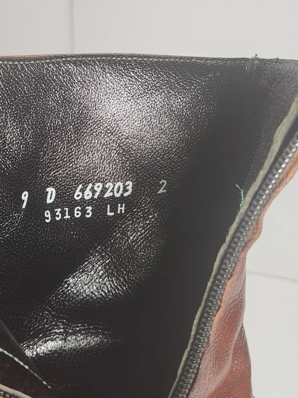 Florsheim Brown Leather Biker Boots - Classic Zip Boot 9
